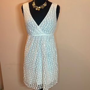 Off white slip on dress